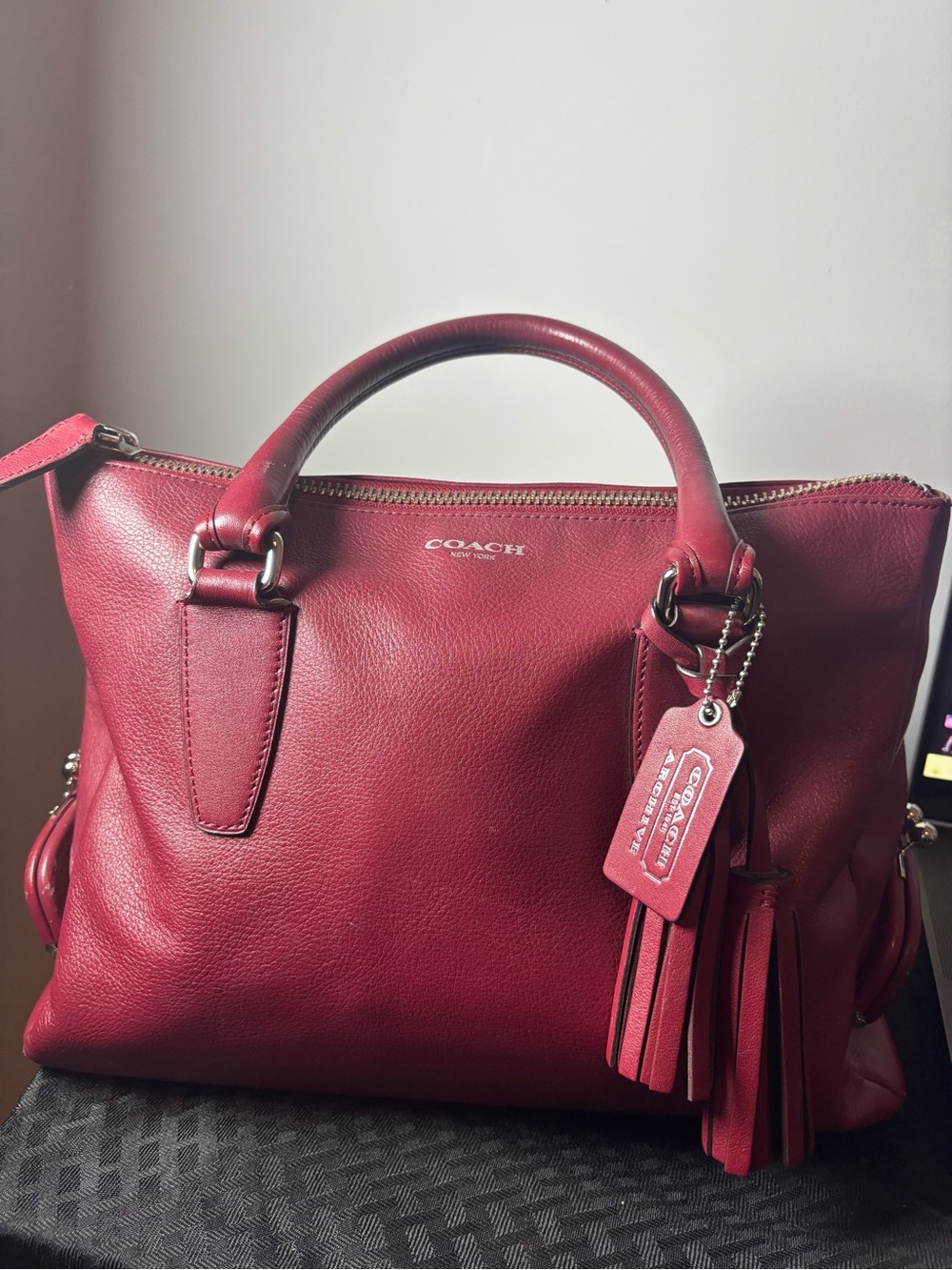 Coach Legacy Kisslock Satchel Archival Edition
